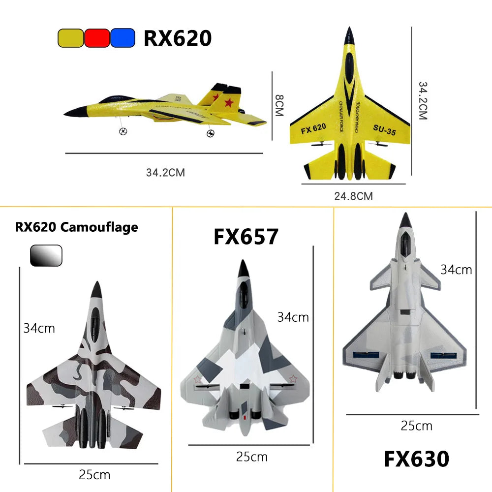 Sky Warriors: SU-35 RC Fighter Jet