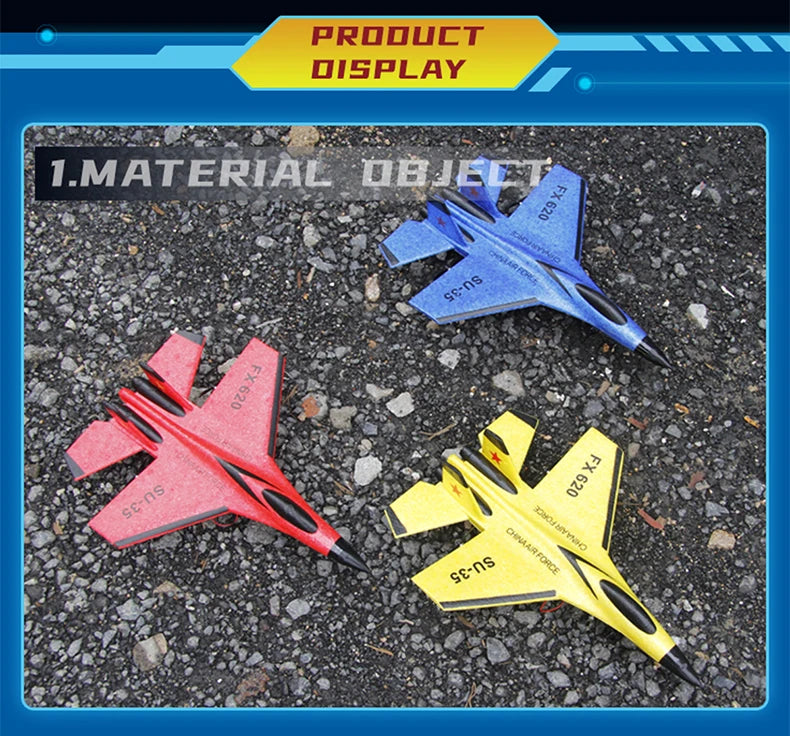 Sky Warriors: SU-35 RC Fighter Jet