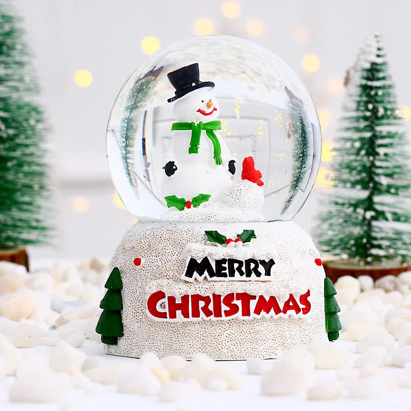 Enchanted Christmas Crystal Glow Ball
