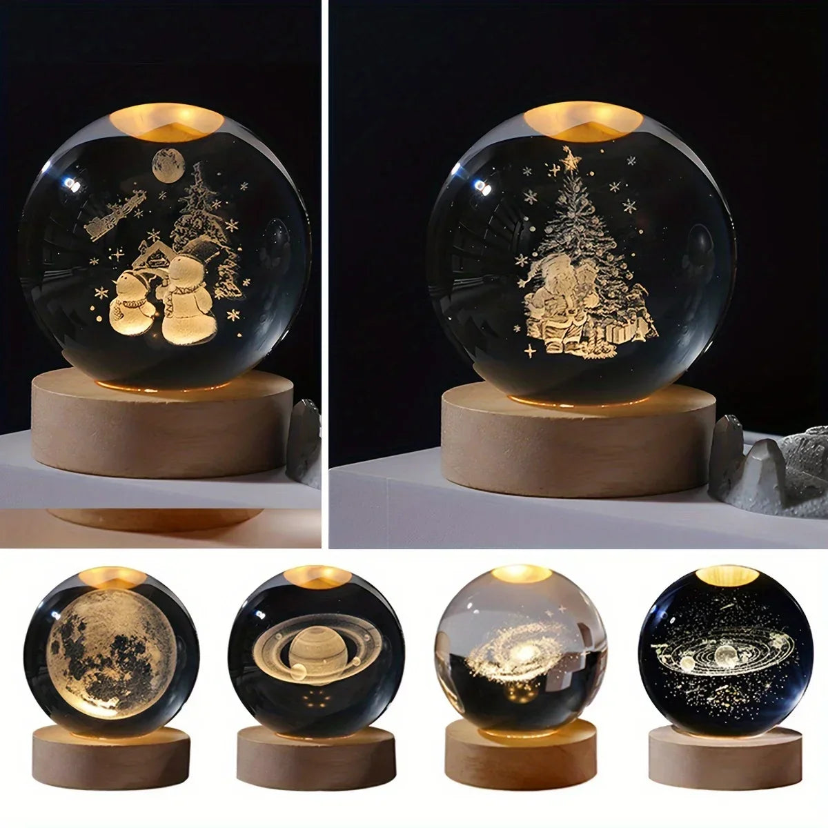 Enchanting Galaxy Bear Rose Night Light