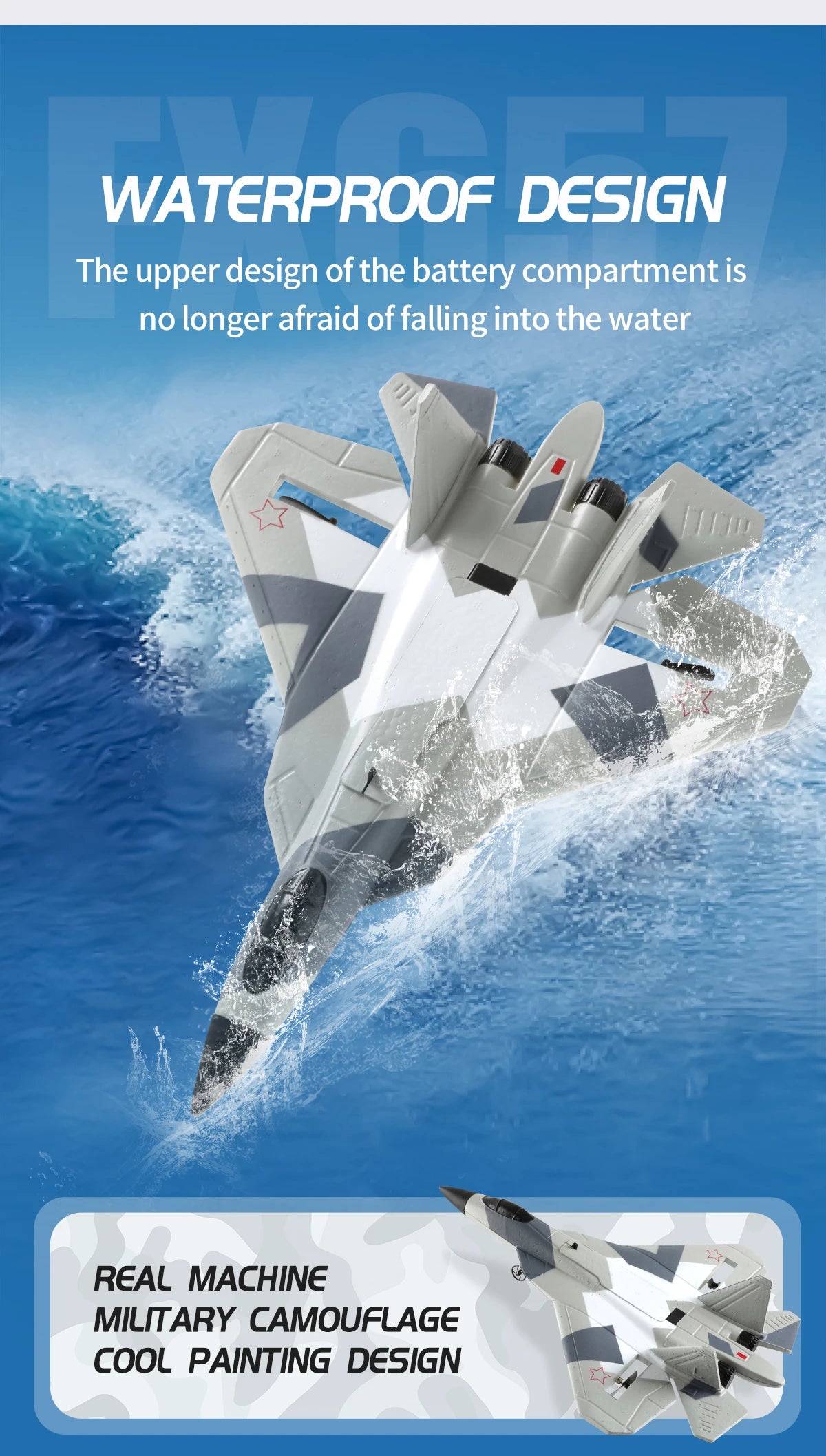 Sky Warriors: SU-35 RC Fighter Jet