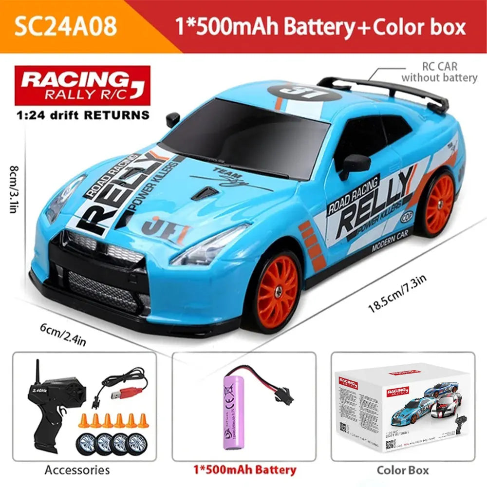 Thunder Drift: 1:24 RC Mustang Racer