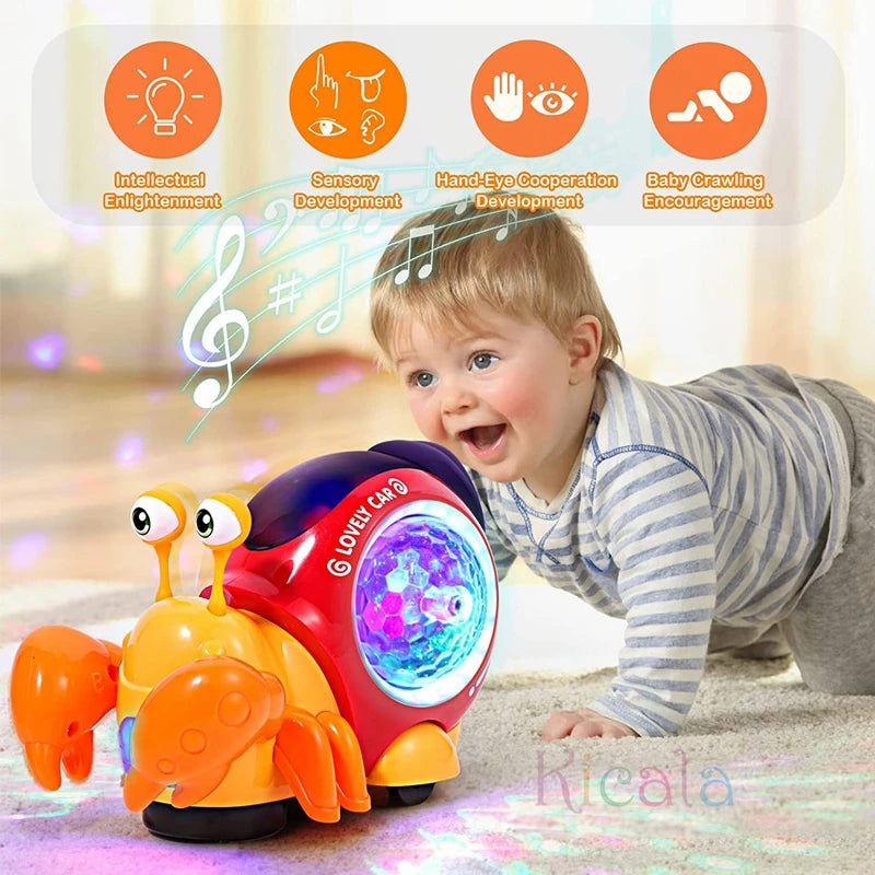 Dancing Crawling Crab: Musical Baby Fun
