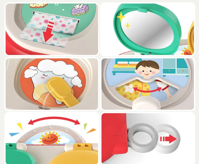Peek & Play: Montessori Pop-Up Animals