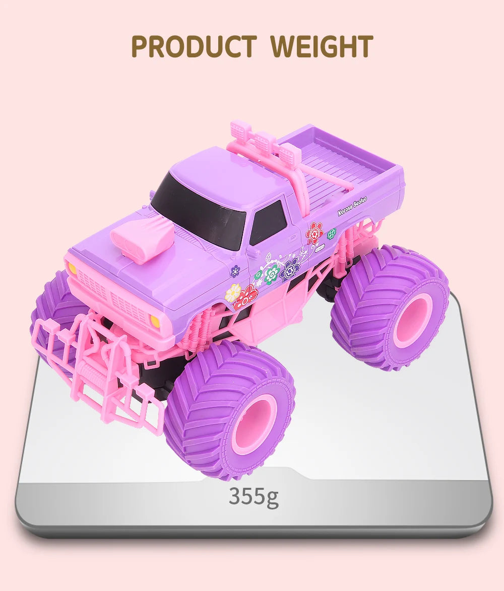 Pink Power Truck: RC Stunt Adventure