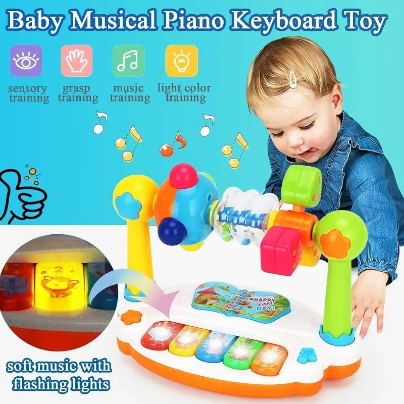 Melody Star: Baby Rotating Piano Toy