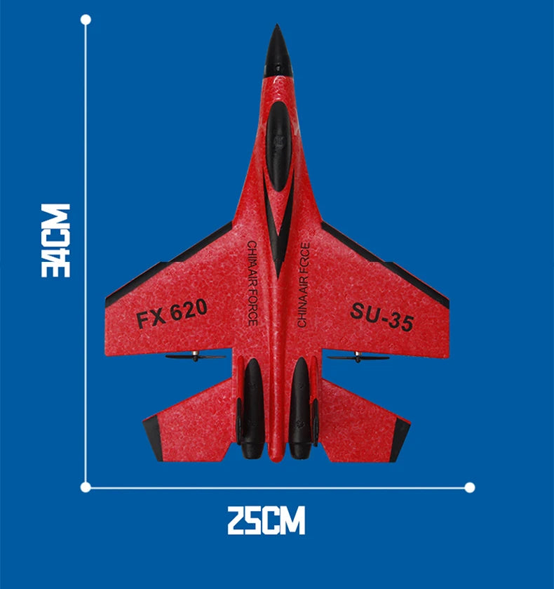 Sky Warriors: SU-35 RC Fighter Jet
