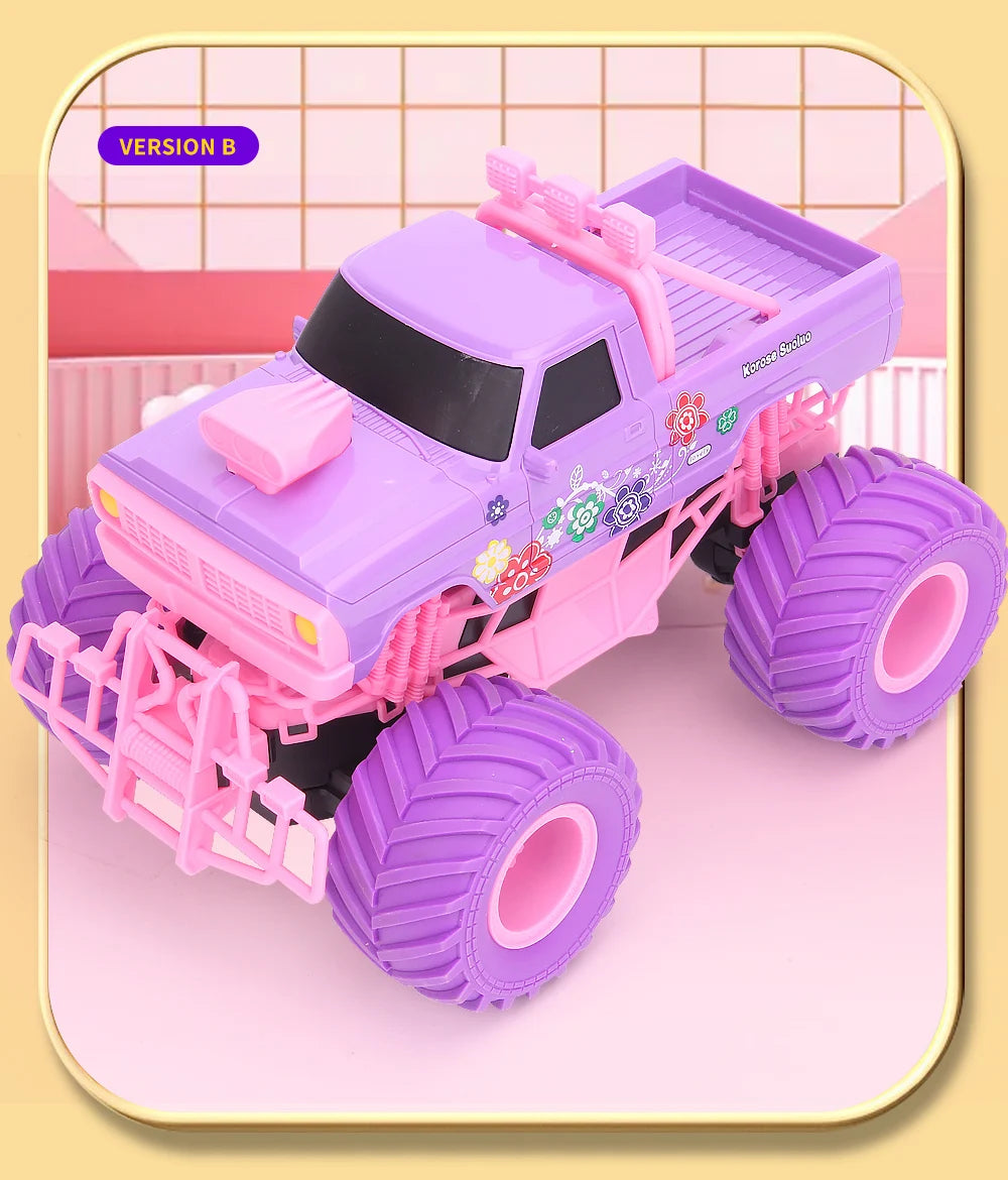Pink Power Truck: RC Stunt Adventure