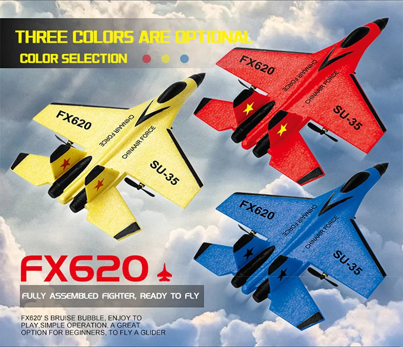 Sky Warriors: SU-35 RC Fighter Jet