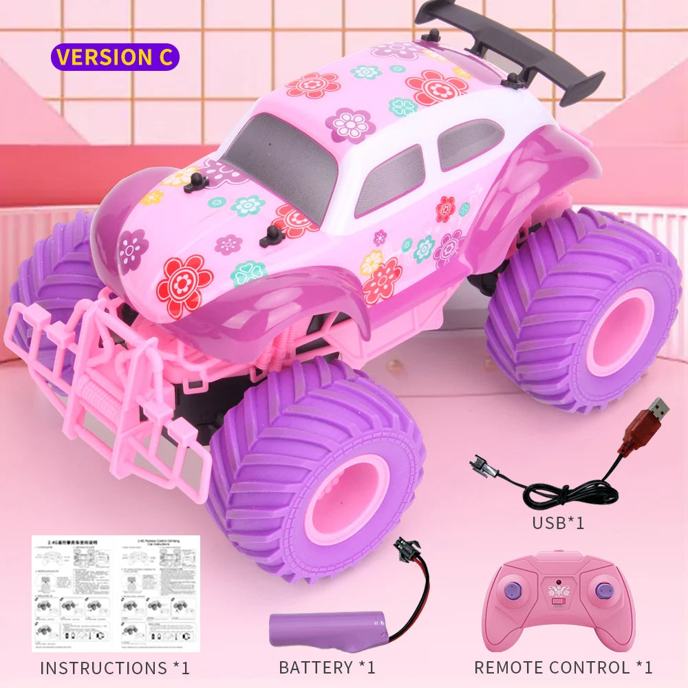 Pink Power Truck: RC Stunt Adventure
