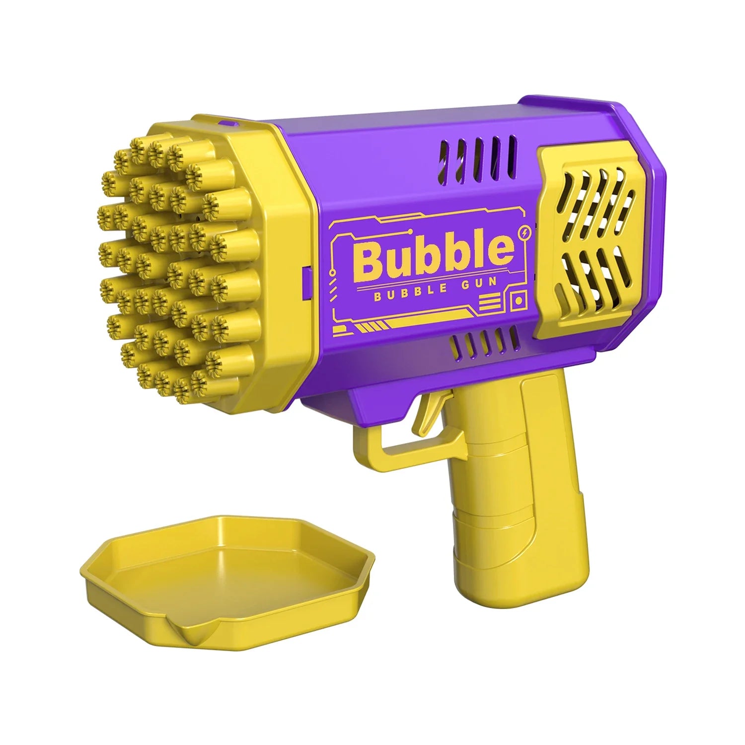 Mega Bubble Fun: Handheld Electric Gun
