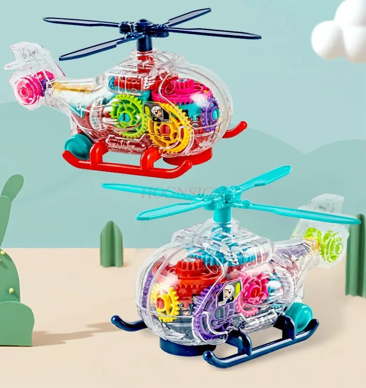 Twinkle Copter: Transparent Electric Baby Helicopter