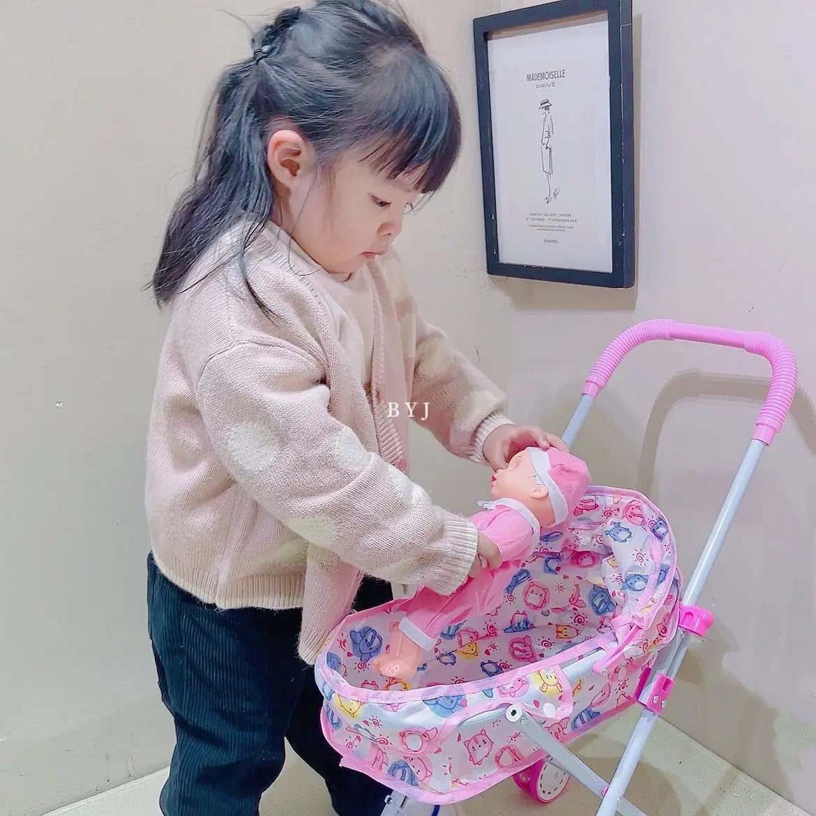 Little Stroller Adventures: Doll Play Set