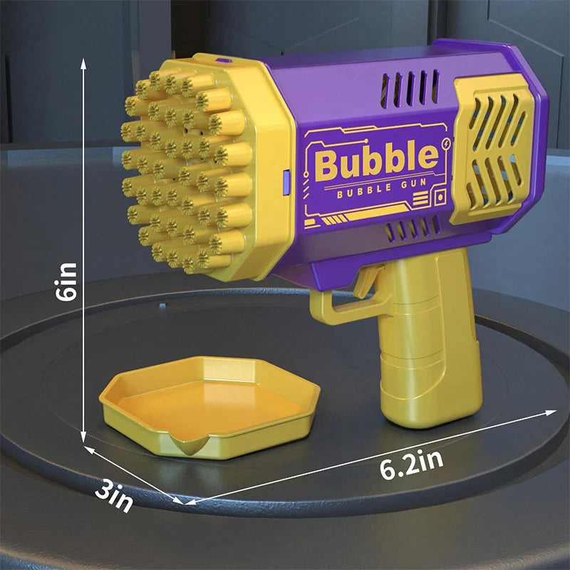 Mega Bubble Fun: Handheld Electric Gun