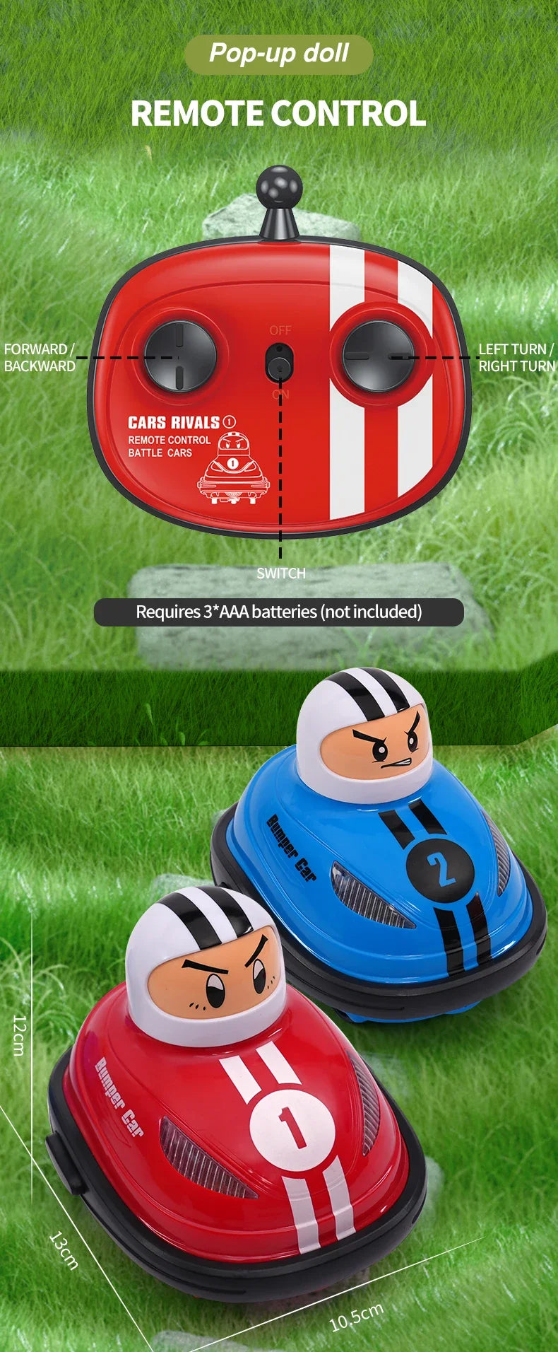 Super Battle Bumper Car RC Toy