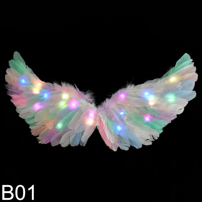 Magical LED Angel Wings & Unicorn Set