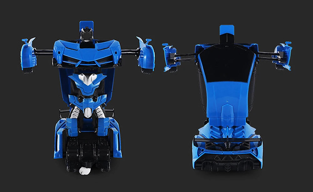2-in-1 RC Robot Transformation Car