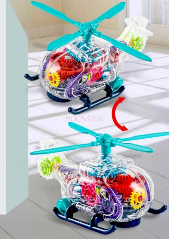 Twinkle Copter: Transparent Electric Baby Helicopter