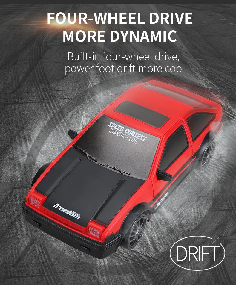 Thunder Drift: 1:24 RC Mustang Racer