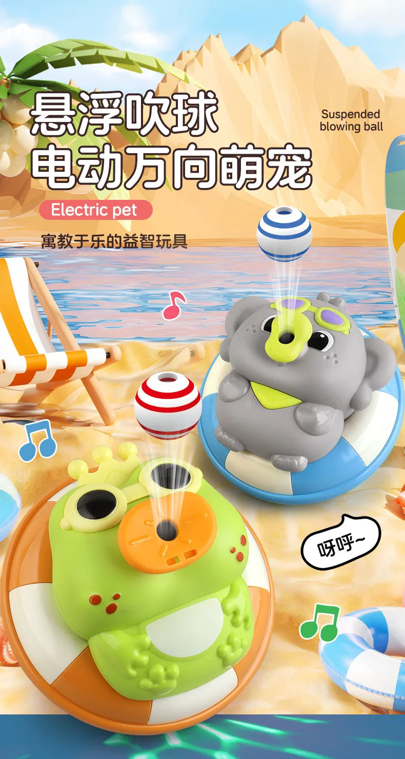 Floating Fun: Cartoon Electric Balance Ball