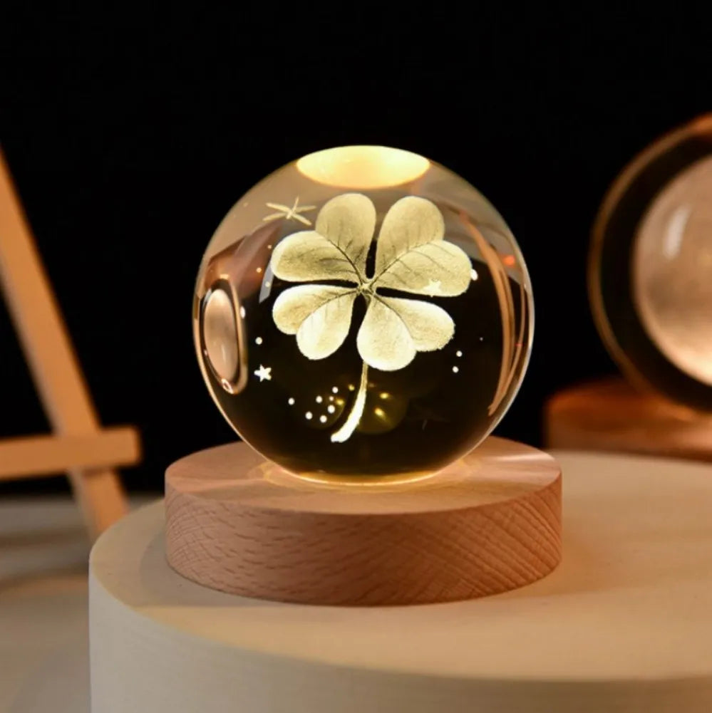 Enchanting Galaxy Bear Rose Night Light