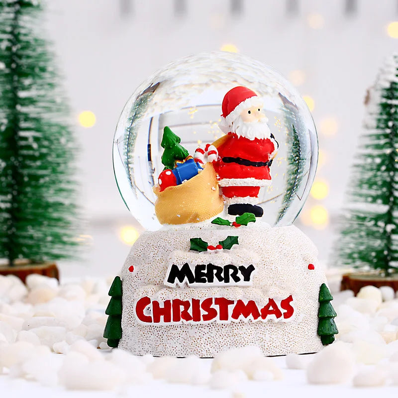 Enchanted Christmas Crystal Glow Ball