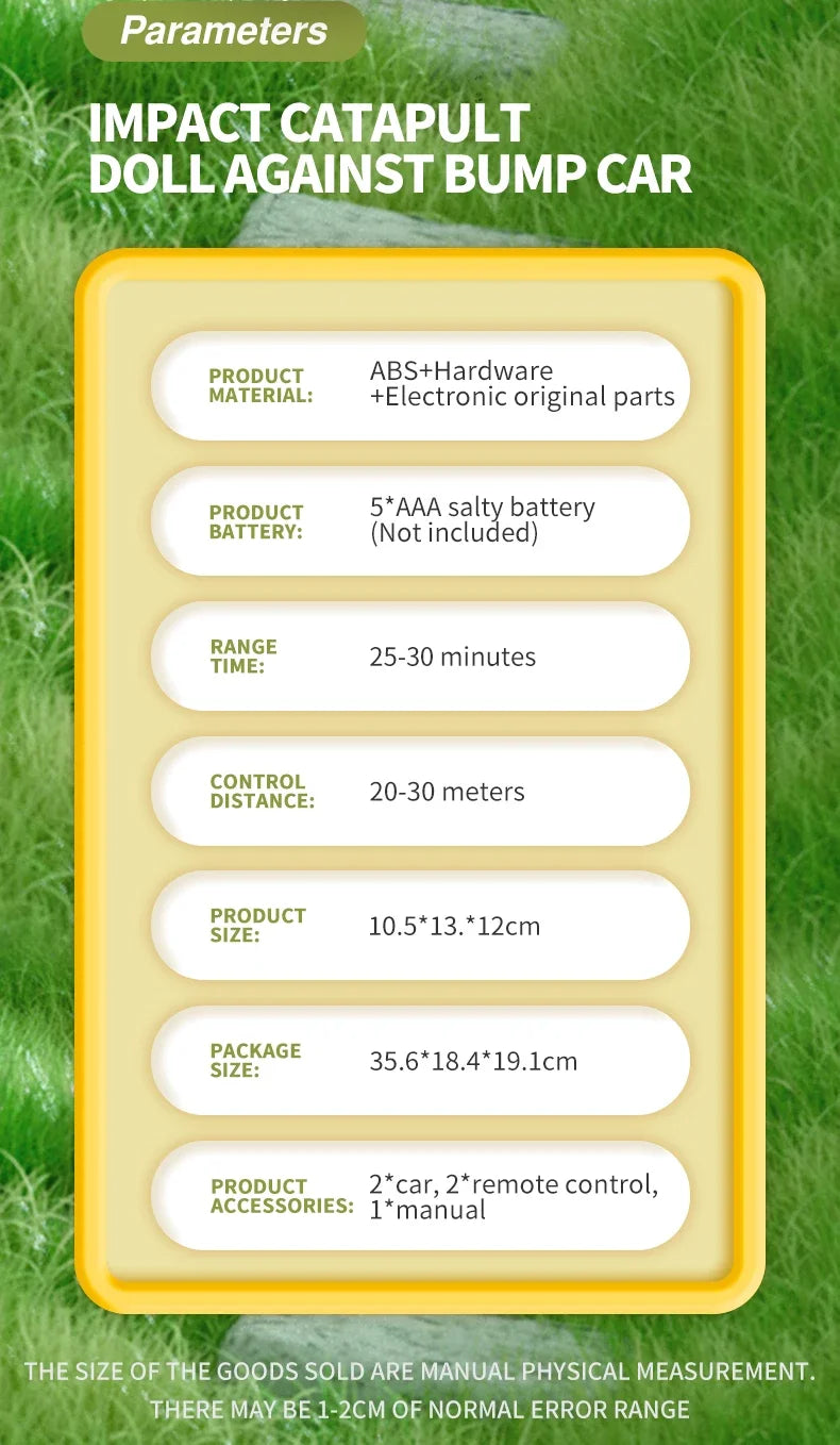 Super Battle Bumper Car RC Toy