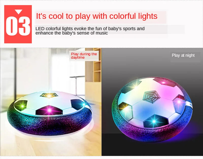 LED Hover Soccer Ball Game Fun