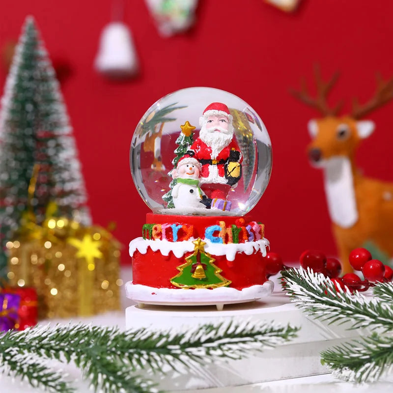 Enchanted Christmas Crystal Glow Ball