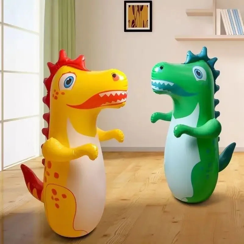 Dino Tumbler: Inflatable Boxing Fun