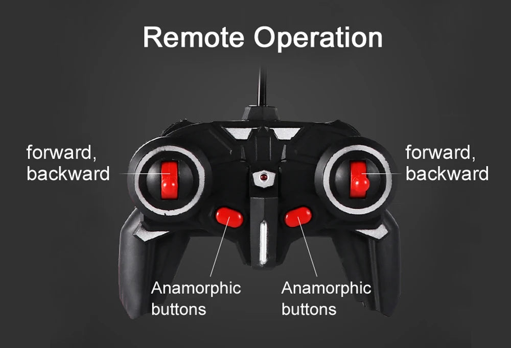 2-in-1 RC Robot Transformation Car