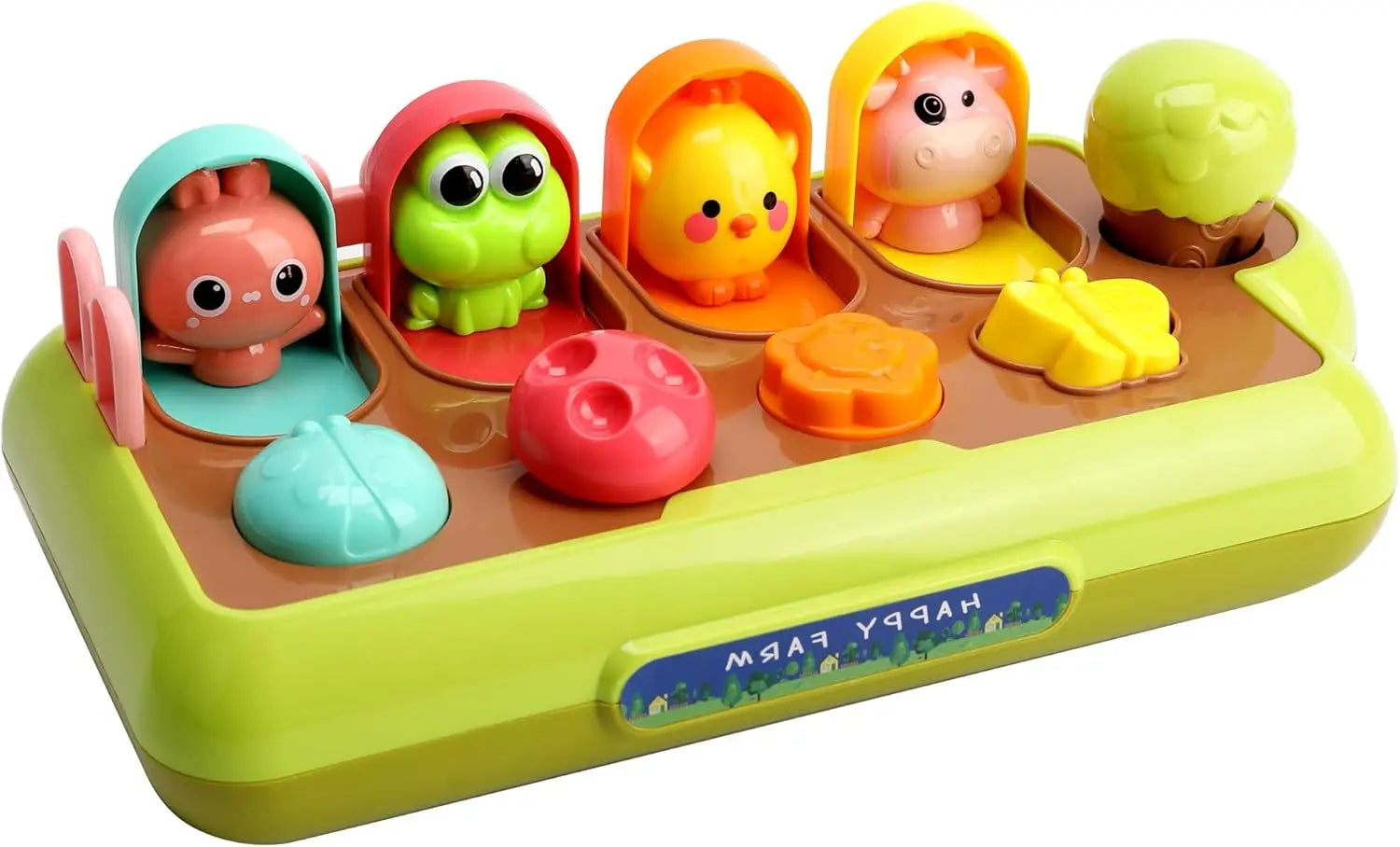 Peek & Play: Montessori Pop-Up Animals
