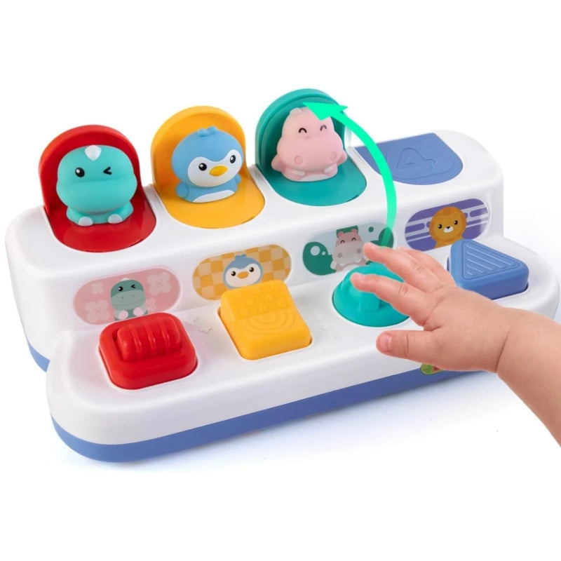 Peek & Play: Montessori Pop-Up Animals