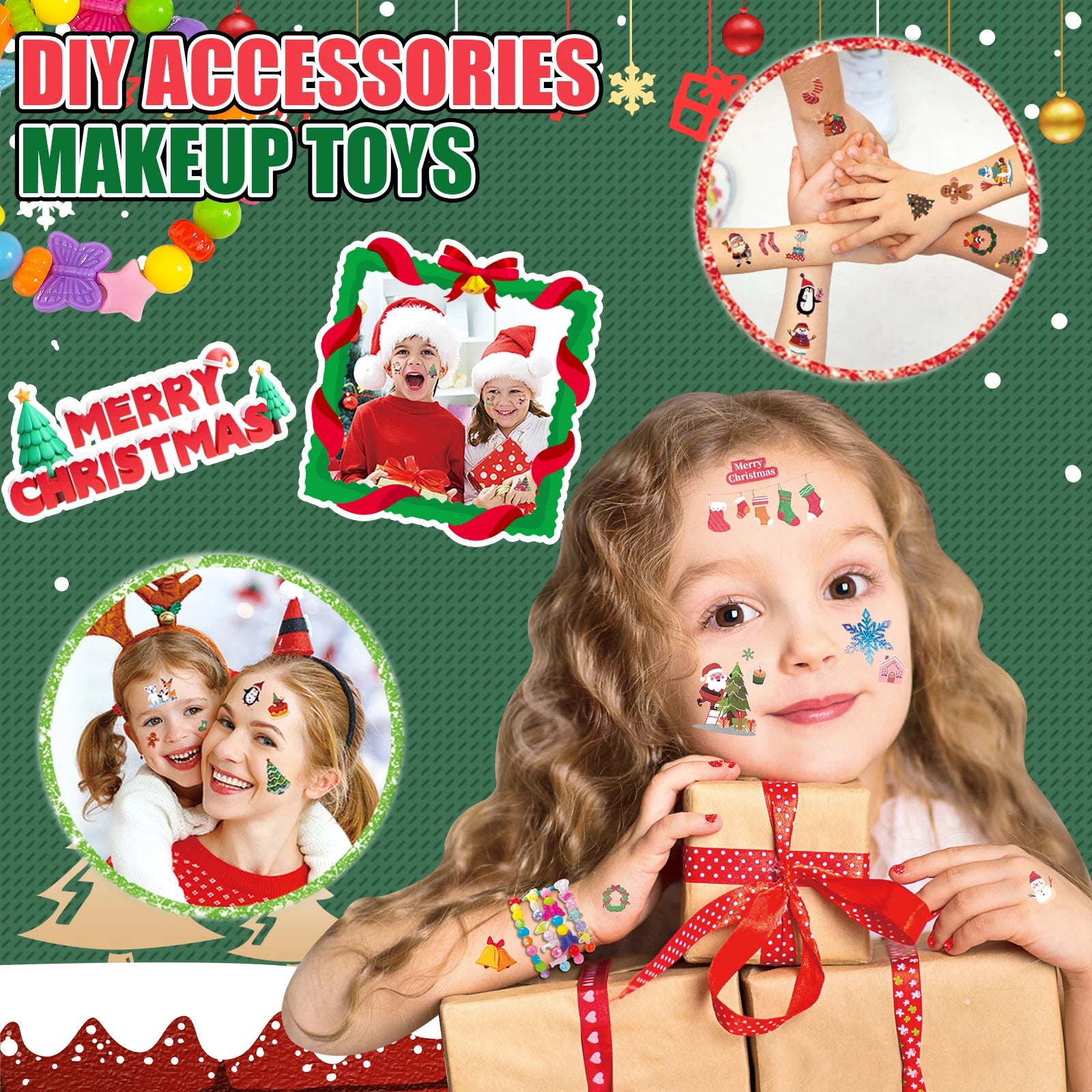 Sparkle & Style: Kids Christmas Glam Set
