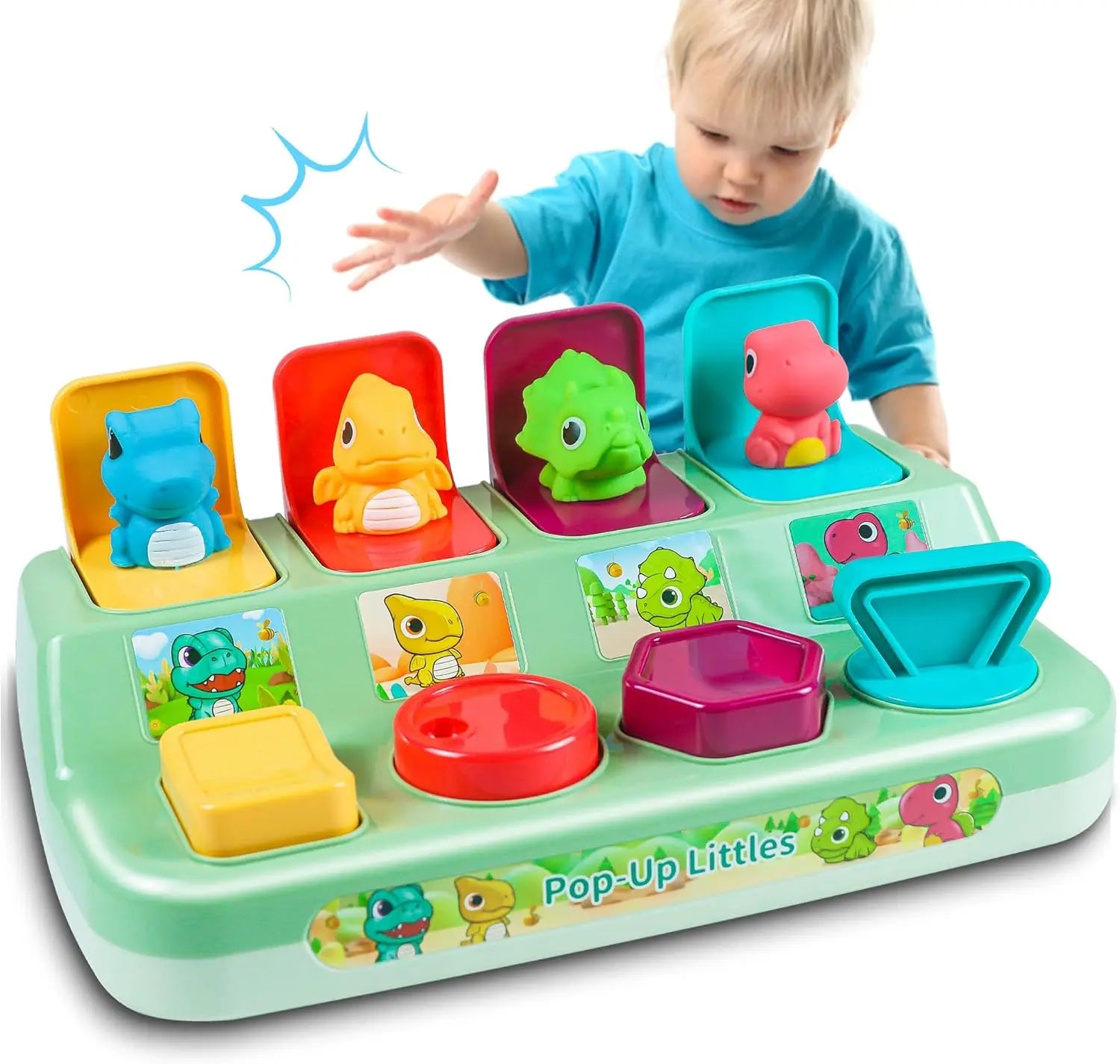 Peek & Play: Montessori Pop-Up Animals