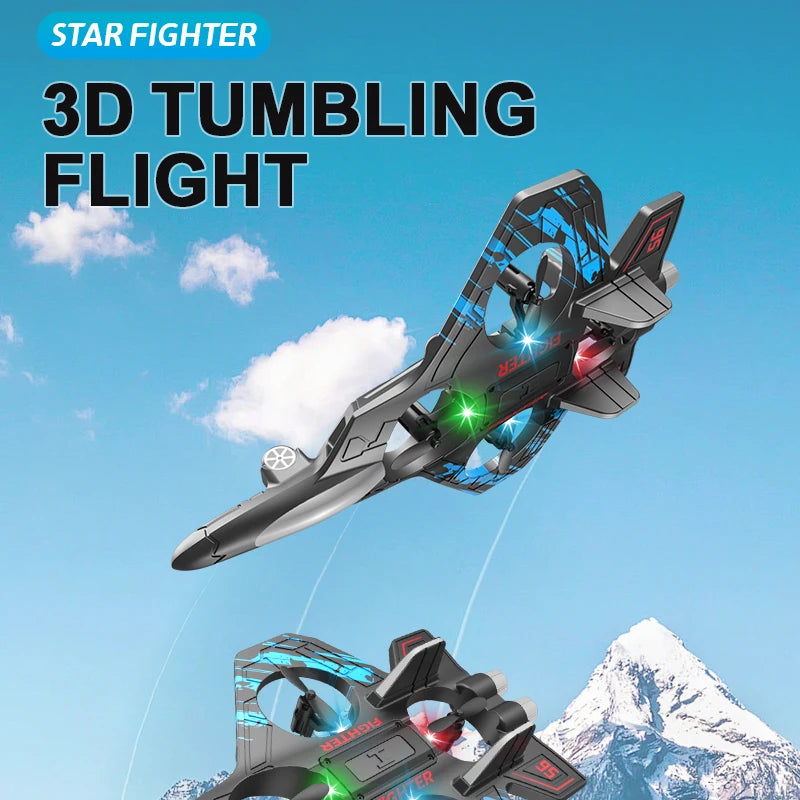 Sky Stunt Glider: RC Fighter Jet