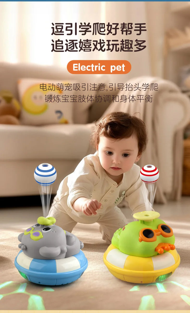 Floating Fun: Cartoon Electric Balance Ball