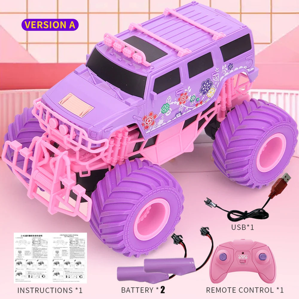 Pink Power Truck: RC Stunt Adventure