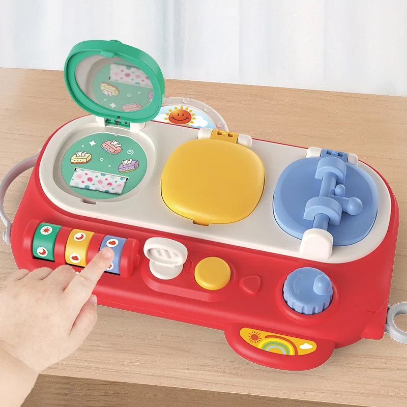 Peek & Play: Montessori Pop-Up Animals