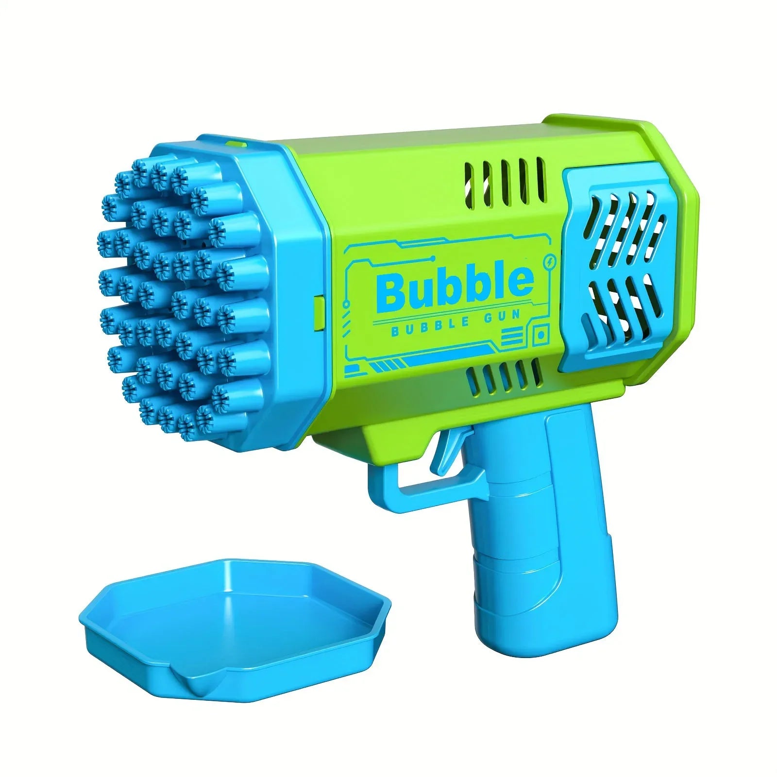 Mega Bubble Fun: Handheld Electric Gun