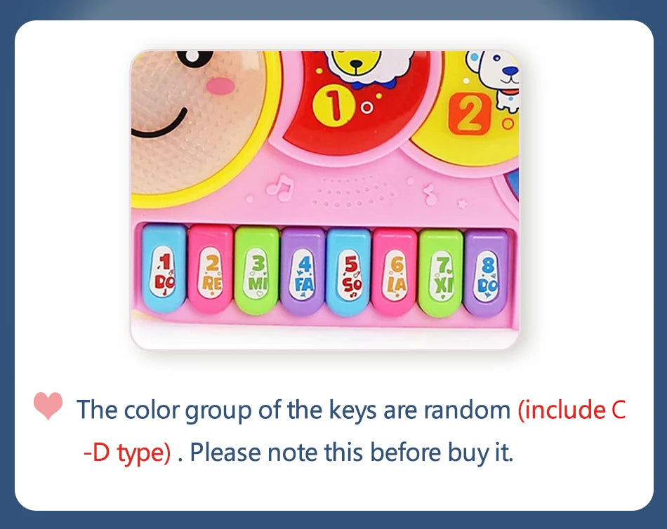 Melody Magic: Baby Animal Piano Toy