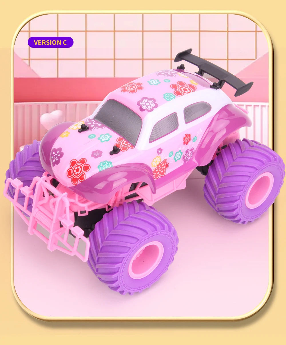 Pink Power Truck: RC Stunt Adventure
