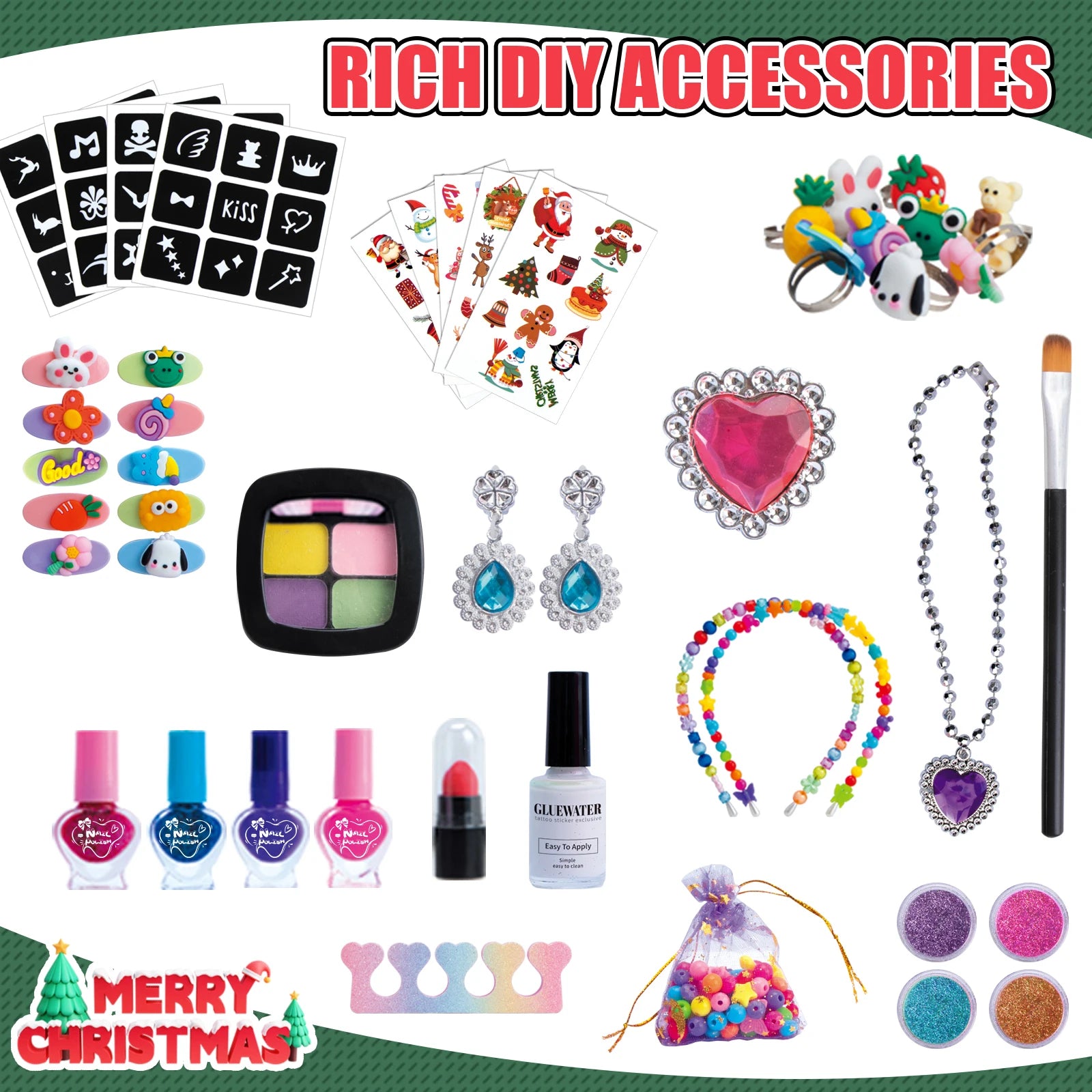 Sparkle & Style: Kids Christmas Glam Set