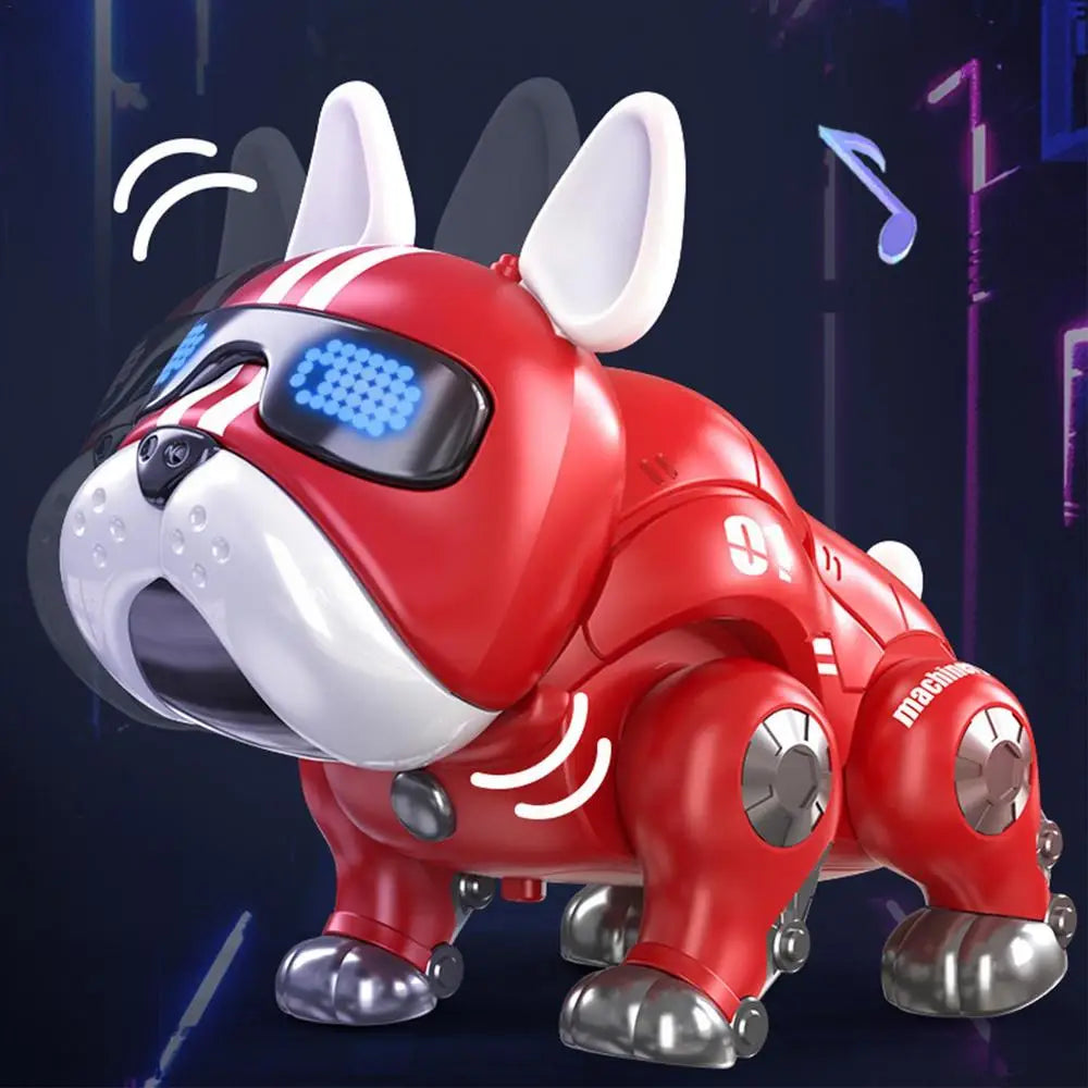 Dancing Music Bulldog Robot Toy Delight