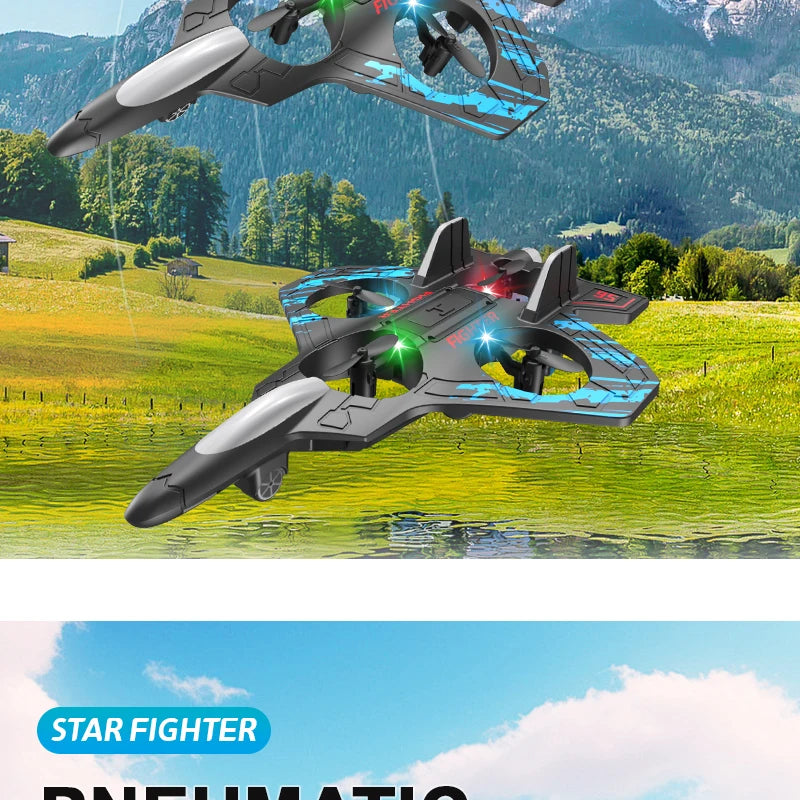 Sky Stunt Glider: RC Fighter Jet