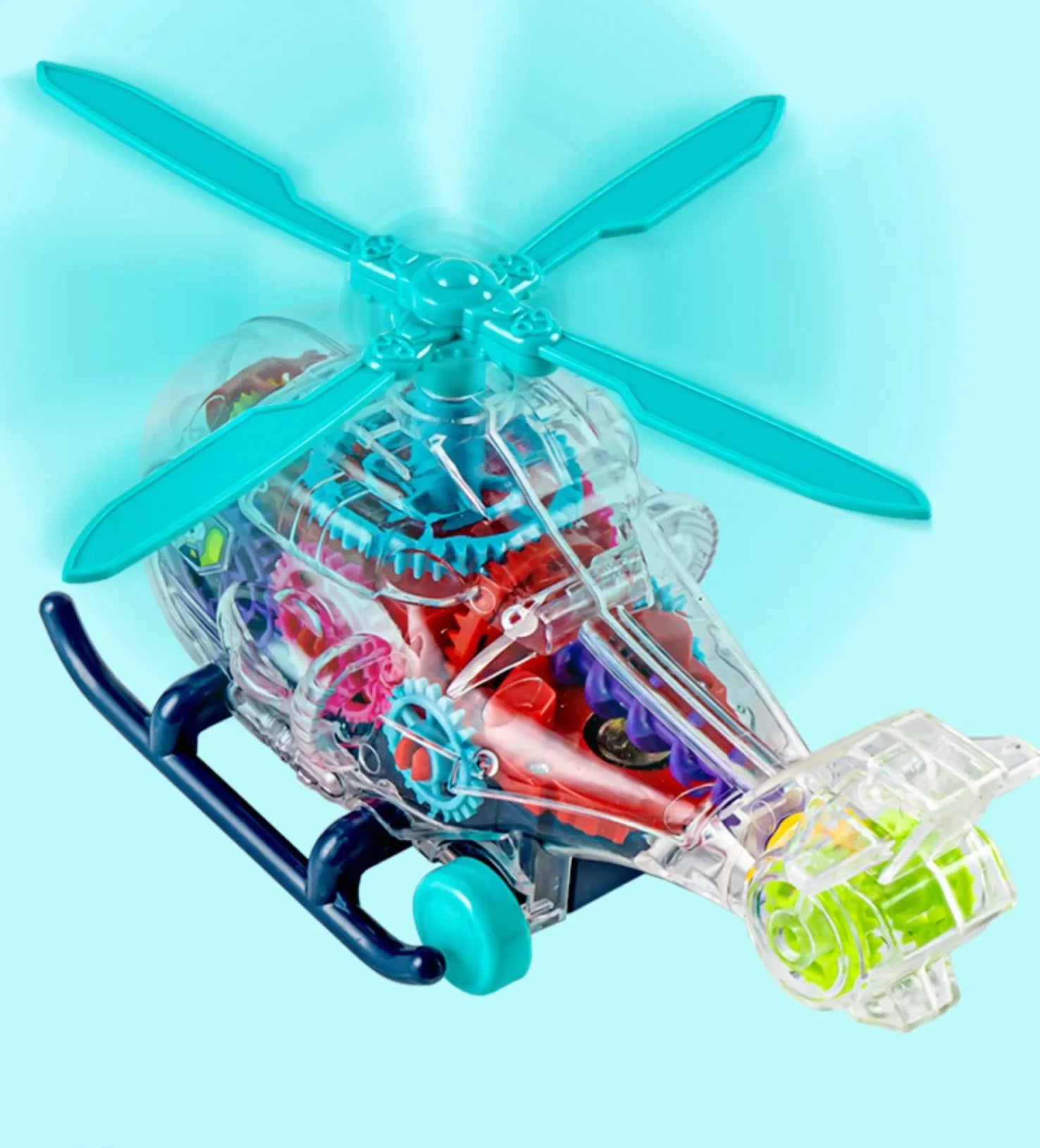 Twinkle Copter: Transparent Electric Baby Helicopter