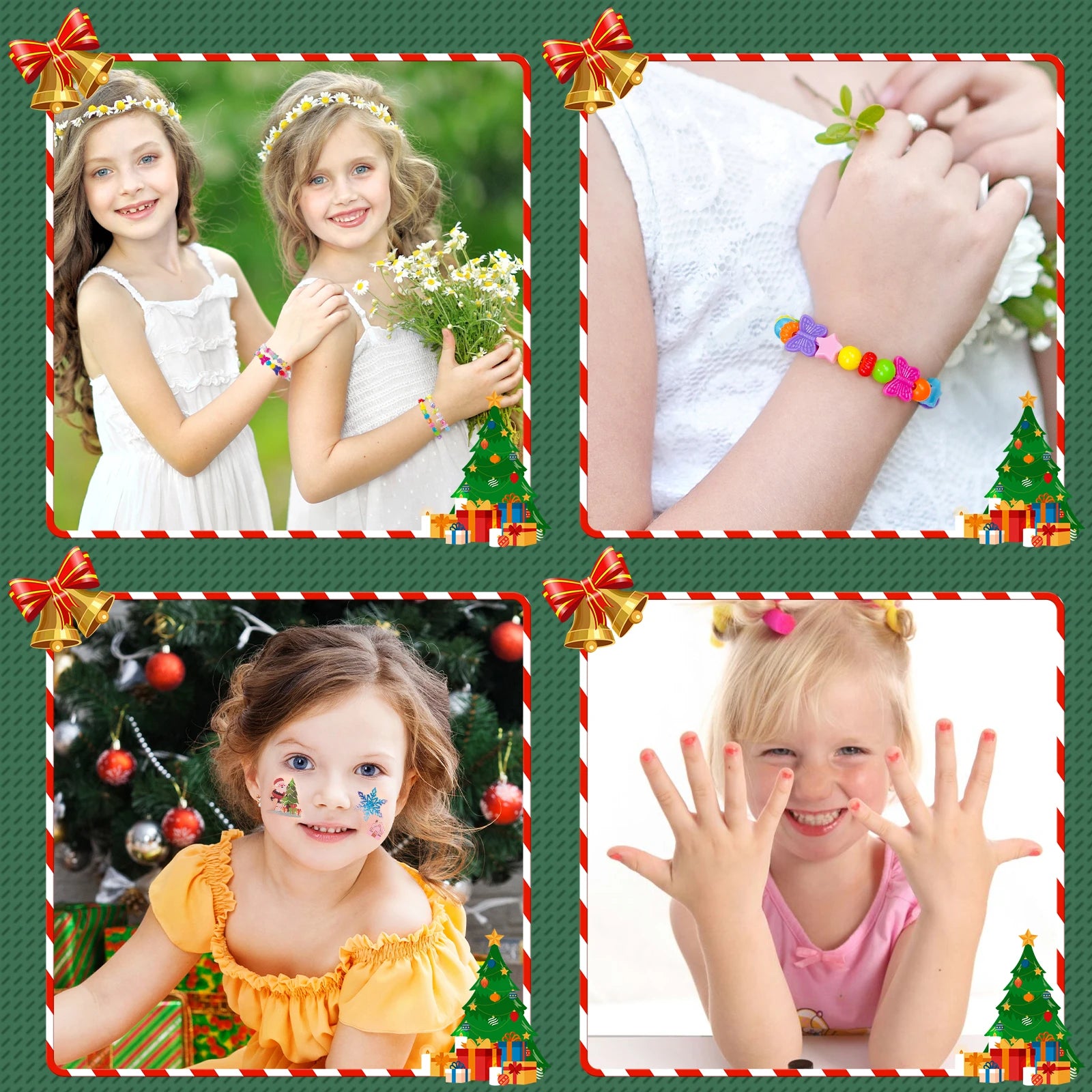 Sparkle & Style: Kids Christmas Glam Set