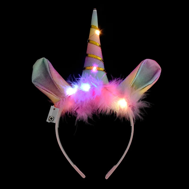 Magical LED Angel Wings & Unicorn Set