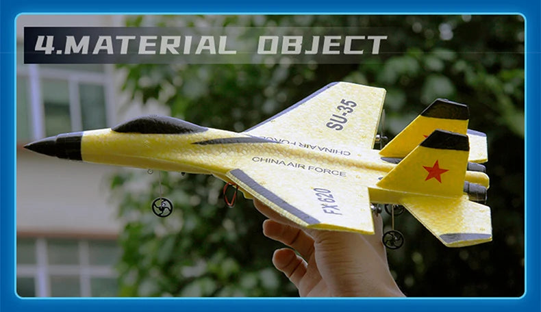 Sky Warriors: SU-35 RC Fighter Jet