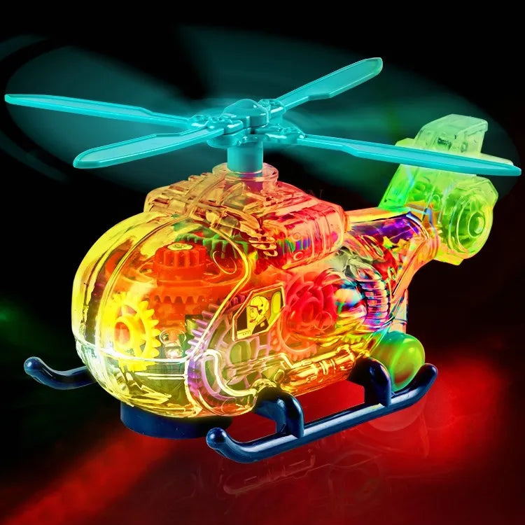 Twinkle Copter: Transparent Electric Baby Helicopter